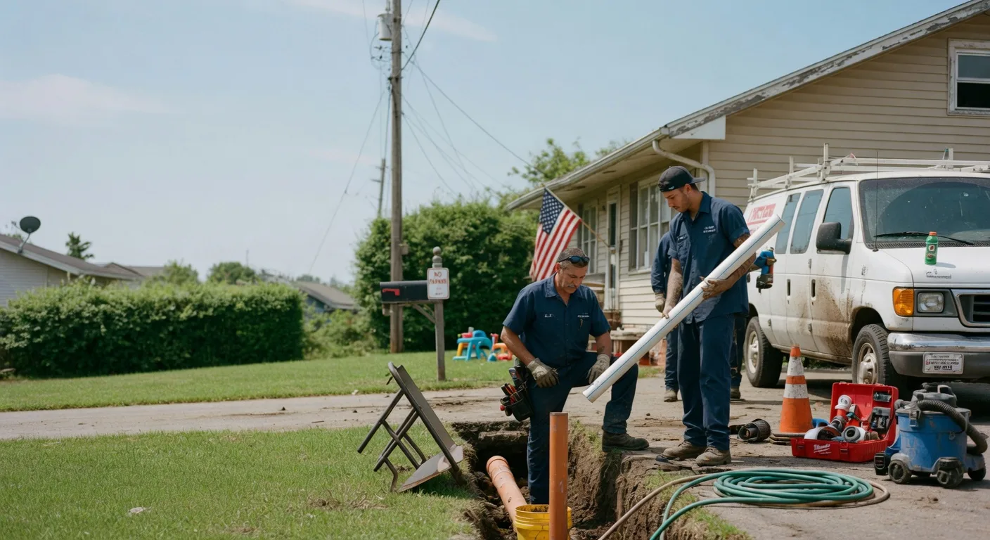 Sewer Line Inspection in Mannsville, OK